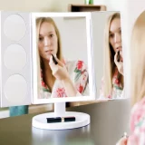 Rio LED Makeup Mirror with Adjustable Magnification - Image 3