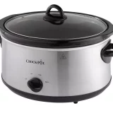 Crockpot 5.6L Slow Cooker with Stainless Steel Finish - Family Size - Image 3