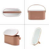 Rio Illuminated Makeup Box with LED Mirror - Image 5