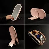 Rio Illuminated Makeup Box with LED Mirror - Image 7