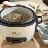 Russell Hobbs White Rice Cooker – Large Capacity, Non-Stick Pot - Image 7