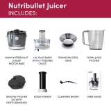 Nutribullet Grey Juicer - High-Speed Blender & Juicing Power - Image 6