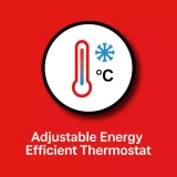 Dimplex Q3TSO 3kW Oscillating Fan Heater - Portable Space Heater for Home & Office - Image 6