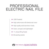 Rio Professional Electric Nail File - High-Speed Nail Drill for Salon Quality Manicures - Image 15