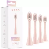 Ordo Electric Brush Heads Compatible with Sonic – Rose Gold – 4 Pack - Image 2