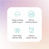 Ordo Electric Brush Heads Compatible with Sonic – Rose Gold – 4 Pack - Image 3