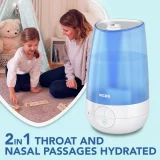 Vicks VUL565 Ultrasonic Cool Mist Humidifier for Home & Bedroom - Image 2