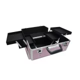 Large Makeup Vanity Box - Pink - Image 4