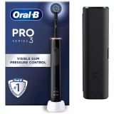 Oral-B PRO 3 3500 Electric Toothbrush – Black with Travel Case - Image 2