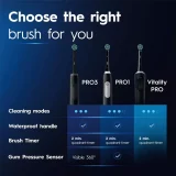 Oral-B PRO 3 3500 Electric Toothbrush – Black with Travel Case - Image 5