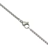 Revere Men's Rectangle Stainless Steel Dog Tag Necklace - Image 3