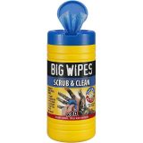 Big Wipes 80-Count Scrub & Clean Wipes for Tough Messes - Image 2