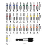 Bosch Precision Bit Set – Mixed Sizes for Drills & Drivers - Image 1