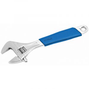 Draper 300mm Adjustable Wrench – Chrome Steel Hand Tool