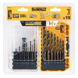 DeWalt Black & Gold HSS Drill Bit Set – High-Speed Steel, Durable & Precision Drilling - Image 3