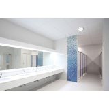 Meridian LED Bathroom Chrome Light – 9W IP44 Glass Fixture - Image 4