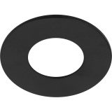 Luceco FType Flat Bezel Accessory - Matt Black Finish - Image 2
