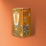Integral LED Sunset Vintage ST64 Squirrel Cage Lamp 2.5W ES 170lm Warm Light - Image 4