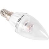 LED Clear Candle Bulb 3W B22 | 230 Lumens Warm White Energy Saving Lamp - Image 1
