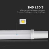 V-TAC 36W LED Weatherproof Fitting IP65, 6500K, 3900lm, 1200mm – Energy Efficient Outdoor Lighting - Image 4