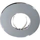 Wessex IP20 Fire Rated GU10 Downlight with Polished Chrome Bezel – Compact Design - Image 1
