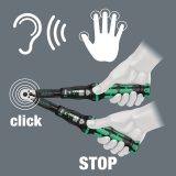 Wera Click Adjustable Torque Wrench 1/4" | 2.5Nm–25Nm Precision Tool - Image 1