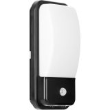 Aurora 10W PIR Bulkhead Light - IP65 Waterproof, 880lm, Black Security Lighting - Image 1