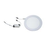 V-TAC LED Round Panel Light 18W – Switchable CCT 3-in-1, 1400 Lumens, White Finish - Image 3