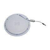 V-TAC LED Round Panel Light 18W – Switchable CCT 3-in-1, 1400 Lumens, White Finish - Image 4