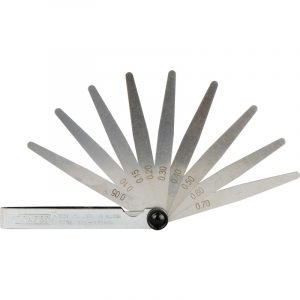 Draper Metric Feeler Gauge for Accurate Measurements