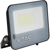 V-TAC 30W LED Floodlight with Photocell Sensor – Samsung LED Chip, IP65 Waterproof Outdoor Light, 3100 Lumens, 4000K Cool White, Black Housing - Image 2