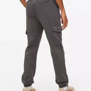 Charcoal Cargo Joggers for Men - All-day Comfort