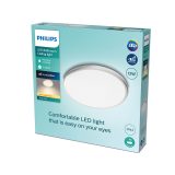 Philips CL260 12W LED Round Ceiling Light, IP44, Silver, 1200lm, Warm White - Waterproof - Image 6