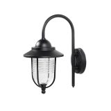Black IP44 Outdoor Fisherman’s Lantern - Waterproof Lighting - Image 2