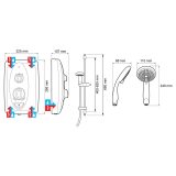 Mira Sprint Multi-Fit Electric Shower 10.8kW – Fast, Efficient, Easy to Fit - Image 3