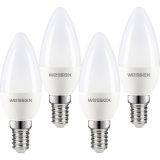 Wessex Dimmable LED Candle Bulb 4.2W SES 470lm Frosted - Image 1
