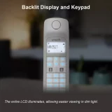 VTech LS1350 Cordless Phone with Answering Machine – Single Handset - Image 9