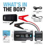 Ring Ultraboost Car Jump Starter 1500A – 12,000mAh Emergency Power - Image 8
