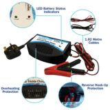 Smart Trickle Charger 12V 1.5A – Auto Battery Maintainer - Image 4
