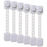 Dreambaby Twist N Lock Safety Latch – Multi-Purpose 6-Pack for Baby Proofing & Child Safety - Image 1