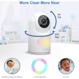 Vtech VM3263 2.8" Video Baby Monitor with Night Vision & Two-Way Audio - Image 2