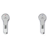 Ideal Standard Calista Pillar Taps for Basin - Image 4