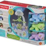Fisher-Price 3-in-1 Baby Crib Mobile with Lights & Music – Butterfly Dreams - Image 8