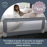 Dreambaby Prague Bed Safety Rail for Flat & Slat Beds - Grey - Image 7