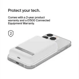 Belkin 5000mAh MagSafe Powerbank & Stand - Wireless Charging for iPhone - White - Image 7