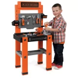 Smoby Black + Decker Bricolo One Kids Toy Workbench – Interactive DIY Tool Set for Toddlers - Image 2