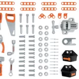 Smoby Black + Decker Bricolo One Kids Toy Workbench – Interactive DIY Tool Set for Toddlers - Image 3