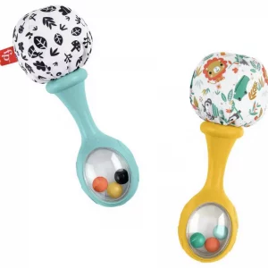 Fisher-Price Baby Rattle & Maracas Musical Toy