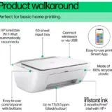 HP DeskJet 2810e All-in-One Wireless Printer + 3 Months Instant Ink - Image 4