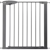 Munchkin Lindam Easy Lock Baby Safety Gate – Silver, Pressure Fit - Image 2